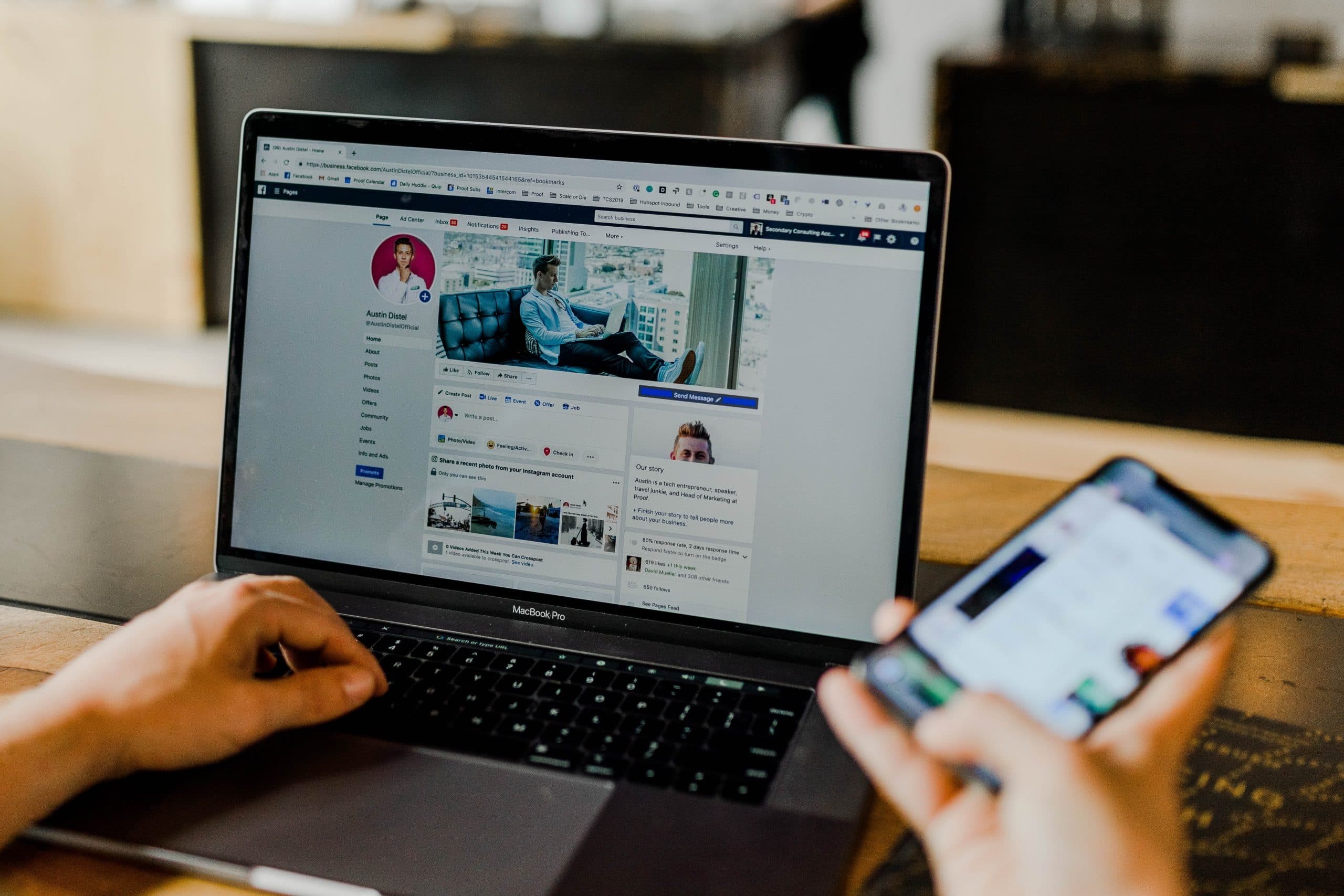 Agence SEO Annecy 1 profil facebook
