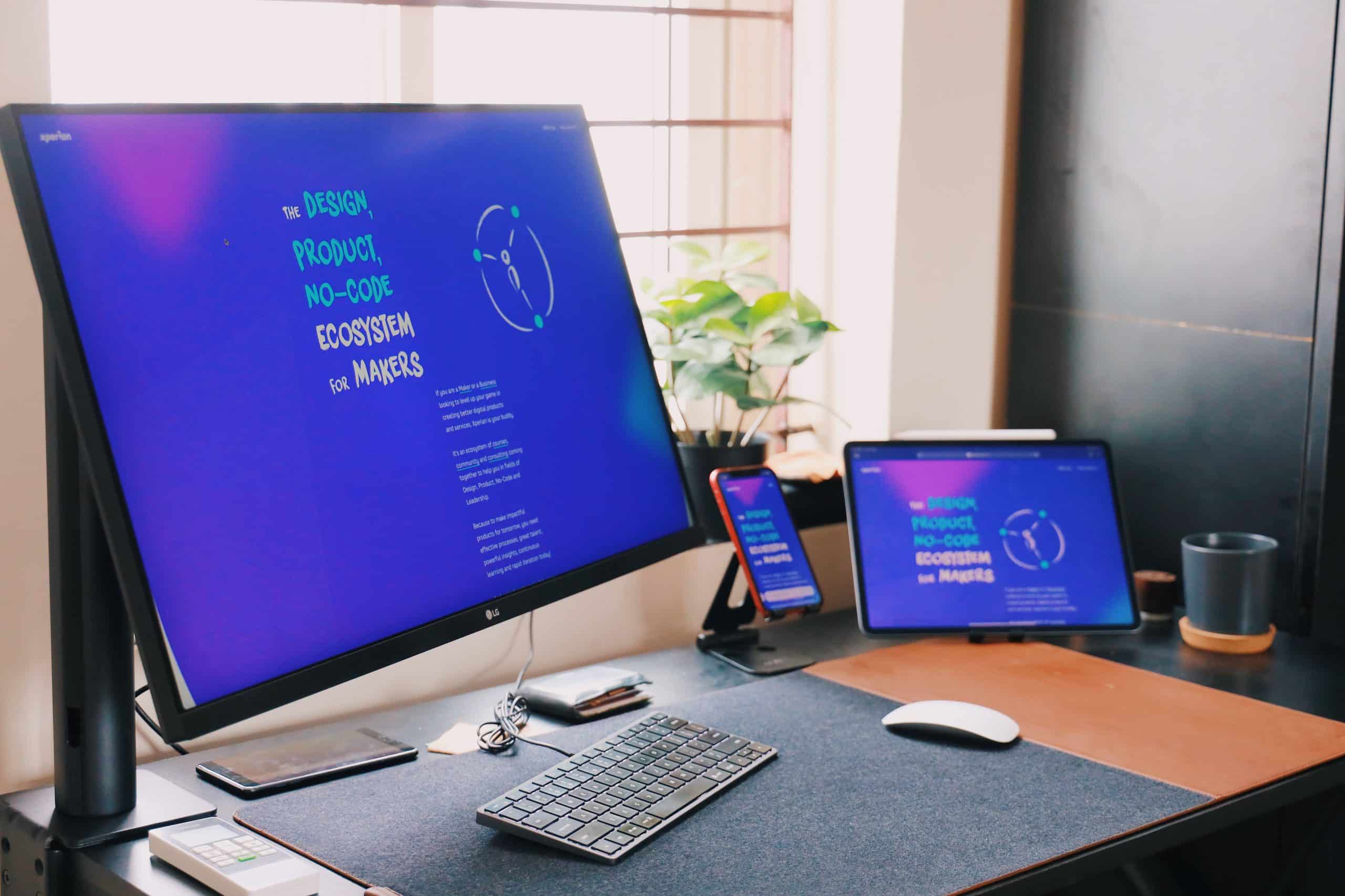 Agence SEO WordPress 1 webflow sur tablet